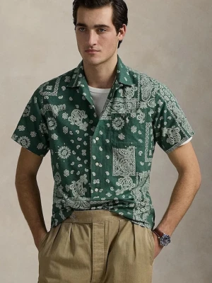 Polo Ralph Lauren koszula lniana męska kolor multicolor regular 710971799