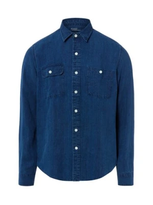 Polo Ralph Lauren koszula lniana Mężczyźni Regular Fit len (100%) niebieski