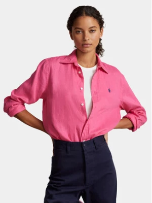 Polo Ralph Lauren Koszula Ls Rx Anw St 211920516014 Różowy Regular Fit