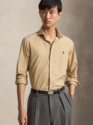 Polo Ralph Lauren koszula męska bawełniana brązowy