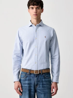 Polo Ralph Lauren koszula męska bawełniana niebieski