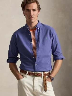 Polo Ralph Lauren koszula męska bawełniana niebieski