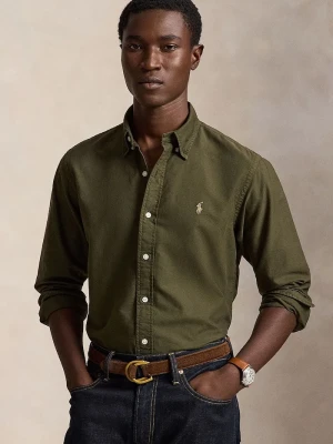 Polo Ralph Lauren koszula męska bawełniana zielony