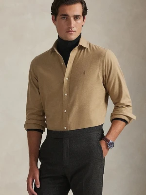 Polo Ralph Lauren koszula męska kolor beżowy regular 710P00661