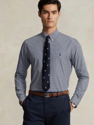 Zdjęcie produktu Polo Ralph Lauren koszula męska kolor granatowy slim z kołnierzykiem button-down