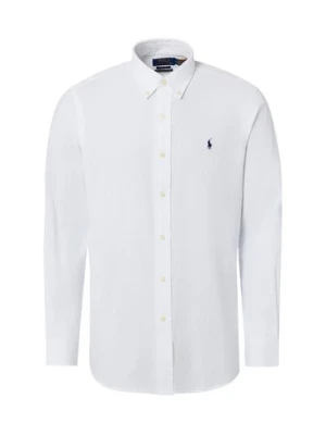 Polo Ralph Lauren Koszula męska Mężczyźni Modern Fit Bawełna (100%) biały jednolity,