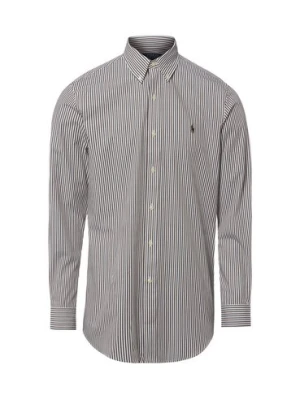 Polo Ralph Lauren Koszula Mężczyźni Modern Fit Bawełna brązowy,