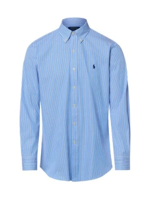 Polo Ralph Lauren Koszula męska Mężczyźni Modern Fit Bawełna niebieski,