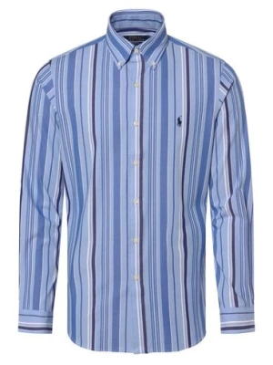 Polo Ralph Lauren Koszula męska Mężczyźni Regular Fit Bawełna niebieski|biały w paski,