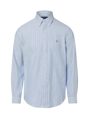 Polo Ralph Lauren Koszula męska Mężczyźni Regular Fit Bawełna niebieski|biały w paski,