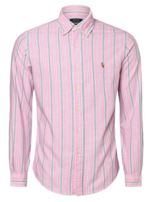Polo Ralph Lauren Koszula męska Mężczyźni Regular Fit Bawełna różowy w paski,