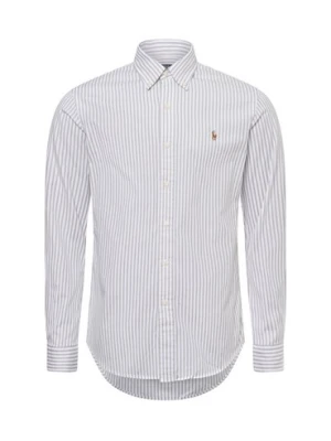 Polo Ralph Lauren Koszula męska Mężczyźni Regular Fit Bawełna szary|biały w paski,