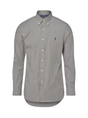 Polo Ralph Lauren Koszula męska Mężczyźni Regular Fit Bawełna zielony|biały w paski,