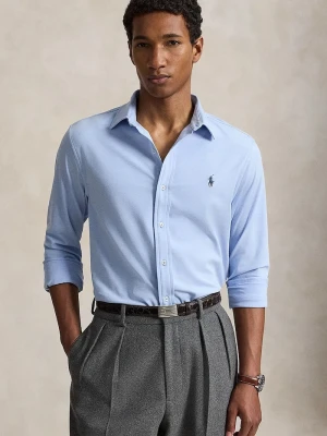 Polo Ralph Lauren koszula męska z bawełną niebieski