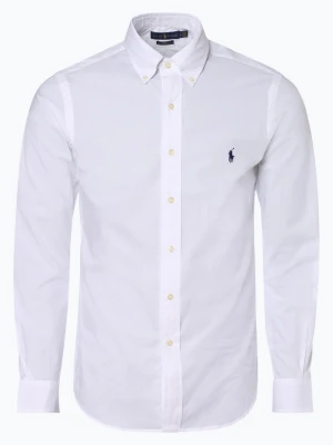 Polo Ralph Lauren Koszula Mężczyźni Slim Fit Bawełna biały