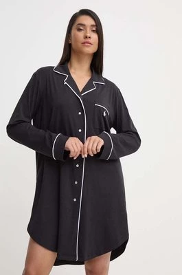 Polo Ralph Lauren koszula nocna damska kolor czarny