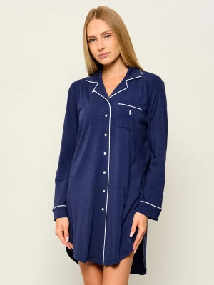 POLO RALPH LAUREN Koszula nocna | Regular Fit granatowy