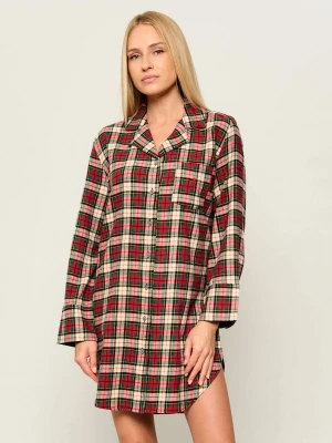 POLO RALPH LAUREN Koszula nocna | Relaxed fit czerwony