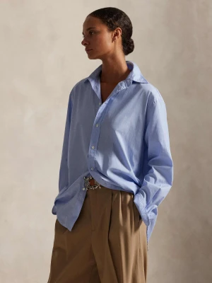 POLO RALPH LAUREN Koszula | Oversize fit błękitny