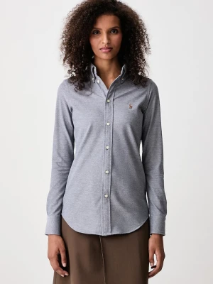 Polo Ralph Lauren koszula oxford damska bawełniana granatowy