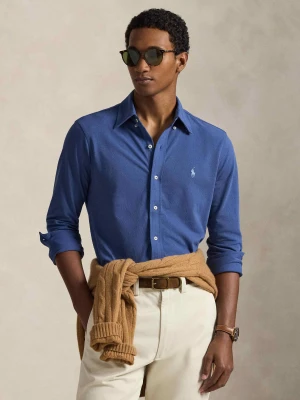 POLO RALPH LAUREN Koszula Oxford | Regular Fit | feather weight twill niebieski
