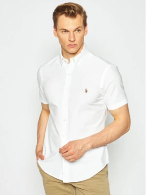 Polo Ralph Lauren Koszula Poplin 710787736 Biały Slim Fit