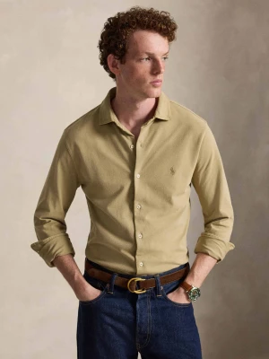 POLO RALPH LAUREN Koszula | Regular Fit | weathered mesh beżowy