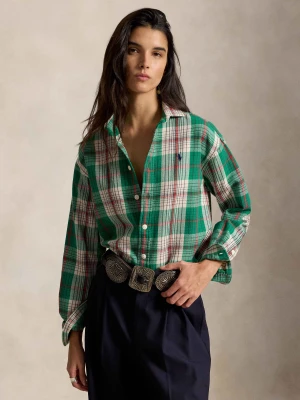 POLO RALPH LAUREN Koszula | Relaxed fit zielony