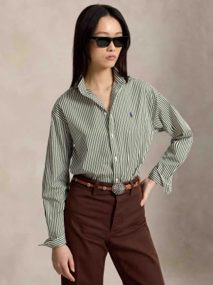 POLO RALPH LAUREN Koszula | Relaxed fit zielony