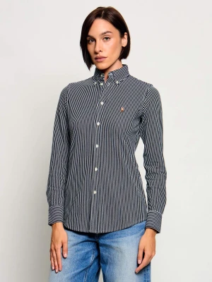 POLO RALPH LAUREN Koszula | Slim Fit | oxford granatowy
