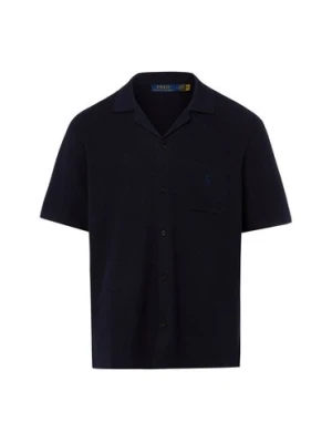 Polo Ralph Lauren koszula z dzianiny Mężczyźni Bawełna (100%) niebieski