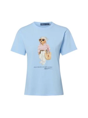Polo Ralph Lauren Koszulka damska Kobiety Bawełna (100%) niebieski,