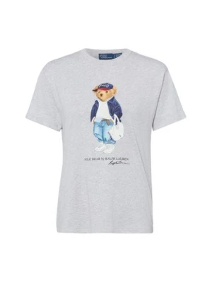 Polo Ralph Lauren Koszulka damska Kobiety Bawełna (100%) szary nadruk,