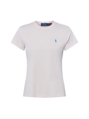 Polo Ralph Lauren Koszulka damska Kobiety Bawełna różowy jednolity,