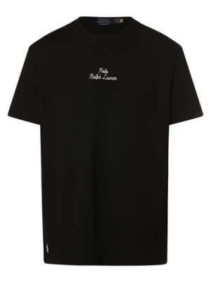 Polo Ralph Lauren Koszulka męska Mężczyźni Bawełna czarny jednolity,
