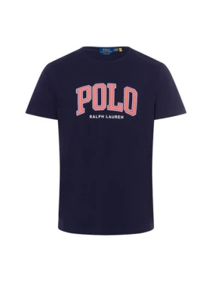 Polo Ralph Lauren Koszulka męska Mężczyźni Bawełna niebieski jednolity,