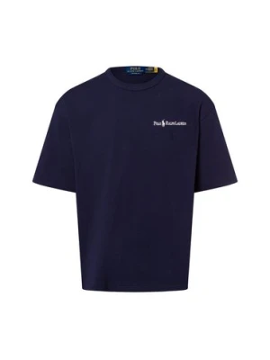 Polo Ralph Lauren Koszulka męska Mężczyźni Bawełna niebieski jednolity,