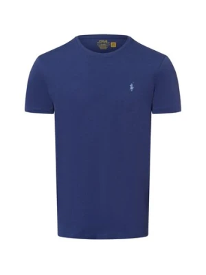 Polo Ralph Lauren Koszulka męska Mężczyźni Bawełna niebieski jednolity,