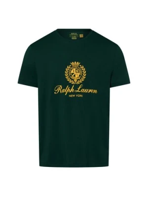 Polo Ralph Lauren Koszulka męska Mężczyźni Bawełna zielony nadruk,
