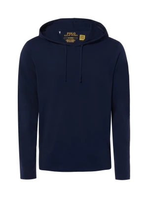 Polo Ralph Lauren koszulka z długim rękawem i kapturem Mężczyźni Bawełna (100%) niebieski