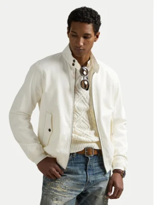 Polo Ralph Lauren Kurtka bomber 710970569002 Biały Regular Fit