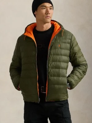 Polo Ralph Lauren kurtka dwustronna Rev Terra męska kolor zielony przejściowa 710955635