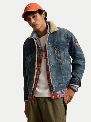 Polo Ralph Lauren Kurtka jeansowa 710B24520001 Niebieski Regular Fit
