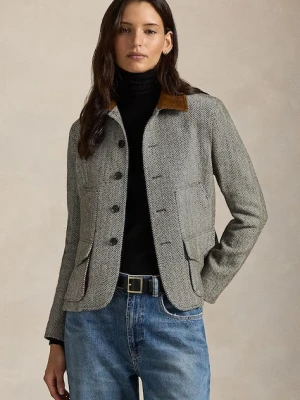 Polo Ralph Lauren kurtka kolor szary przejściowa 211971401