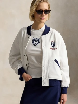 Polo Ralph Lauren kurtka oversize damska Wimbledon biały