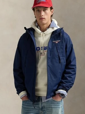Polo Ralph Lauren kurtka przeciwdeszczowa kolor granatowy przejściowa 710968728
