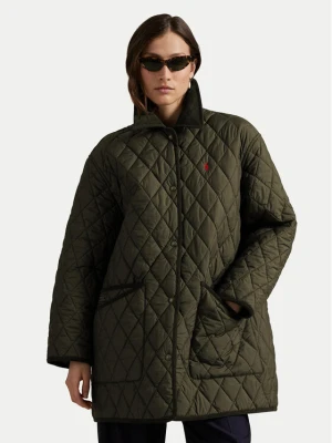 Polo Ralph Lauren Kurtka przejściowa 211971180002 Zielony ciemny Oversize