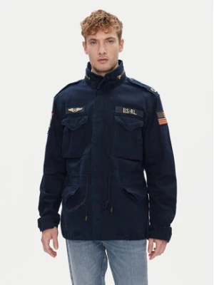 Polo Ralph Lauren Kurtka przejściowa 710968704001 Granatowy Regular Fit
