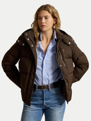 Polo Ralph Lauren Kurtka puchowa 211B17285002 Brązowy ciemny Relaxed Fit