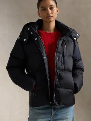 Polo Ralph Lauren kurtka puchowa damska kolor granatowy zimowa 211932183